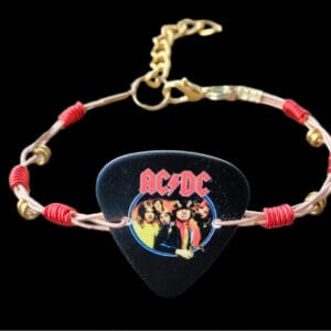 ACDC "Highway to Hell" Guitar String Bracelet