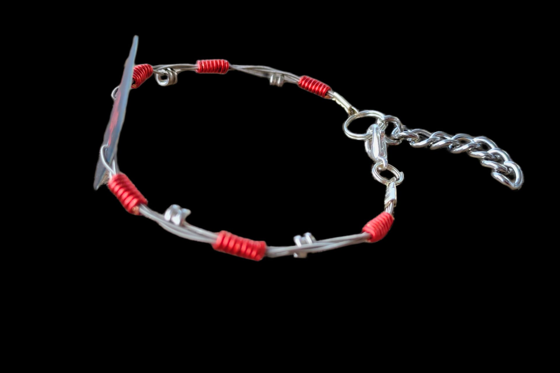 ACDC "Back in Black" Guitar String Bracelet - Image 5