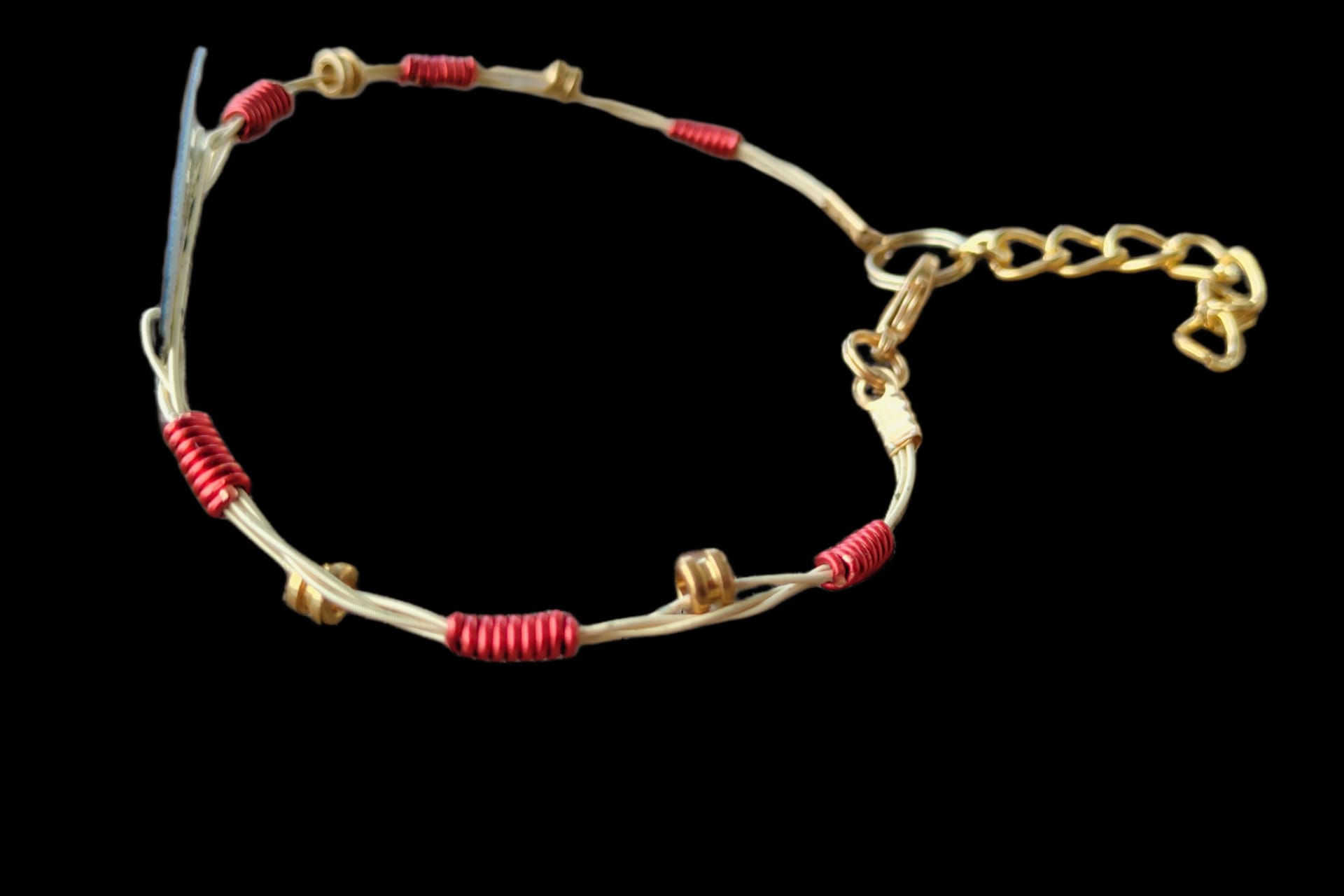 ACDC "Back in Black" Guitar String Bracelet - Image 12