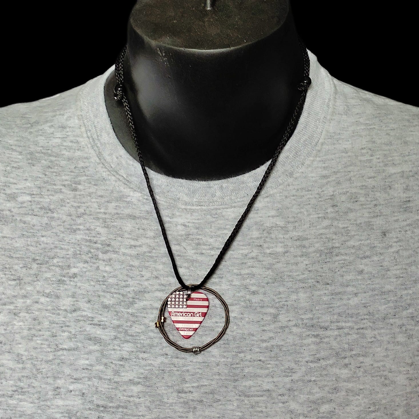 "American Girl" Guitar String Necklace - Image 4
