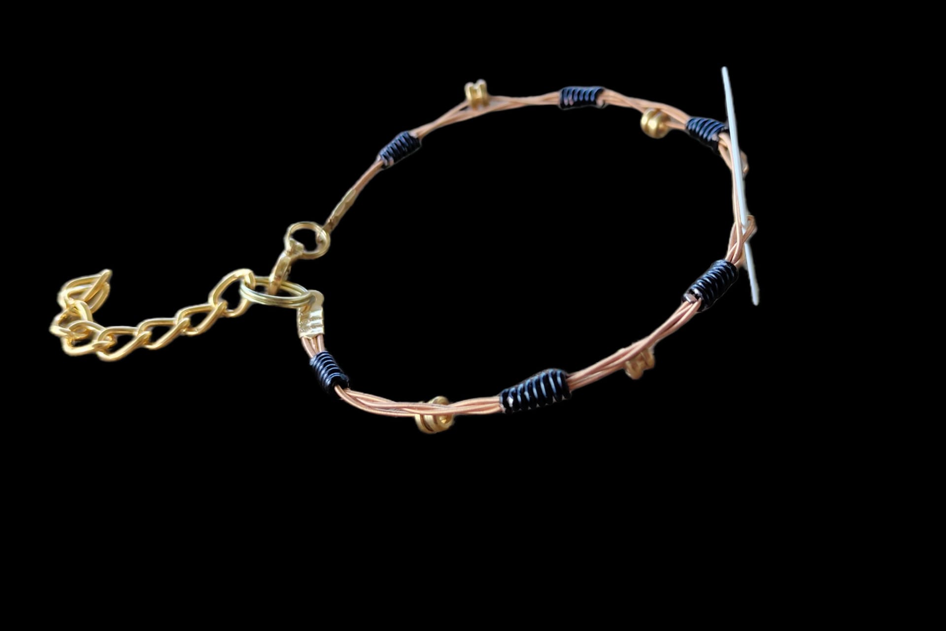 The Beatles "Help" Guitar String Bracelet - Image 3