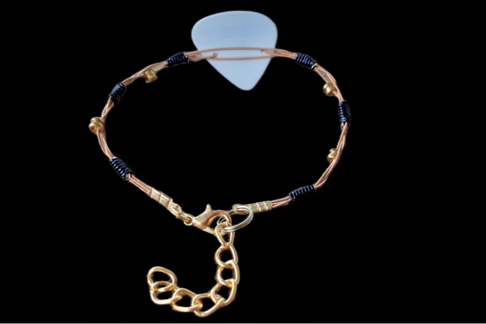 The Beatles "Help" Guitar String Bracelet - Image 4