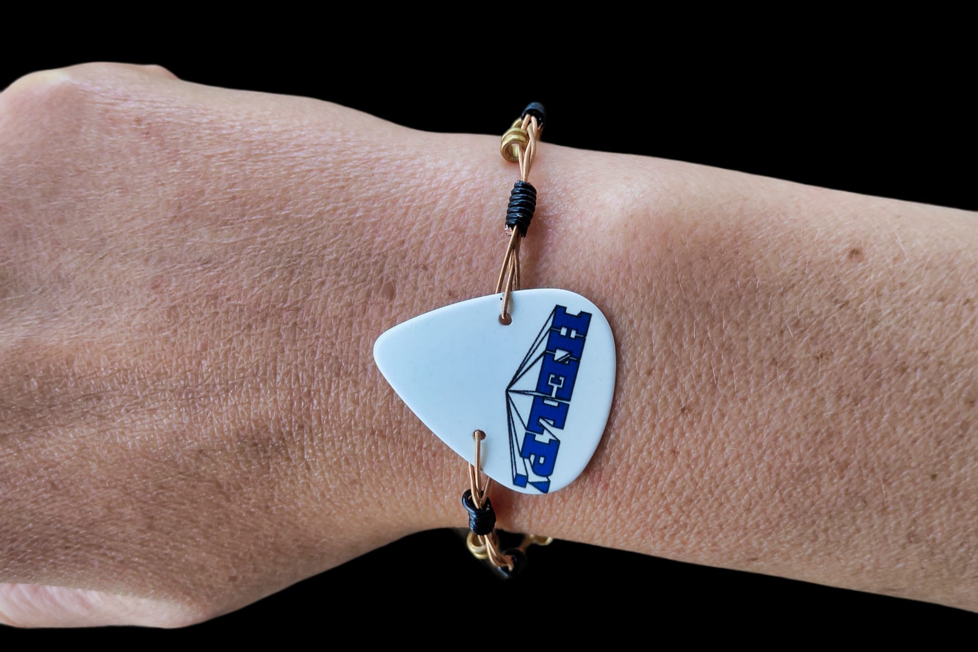 The Beatles "Help" Guitar String Bracelet - Image 7