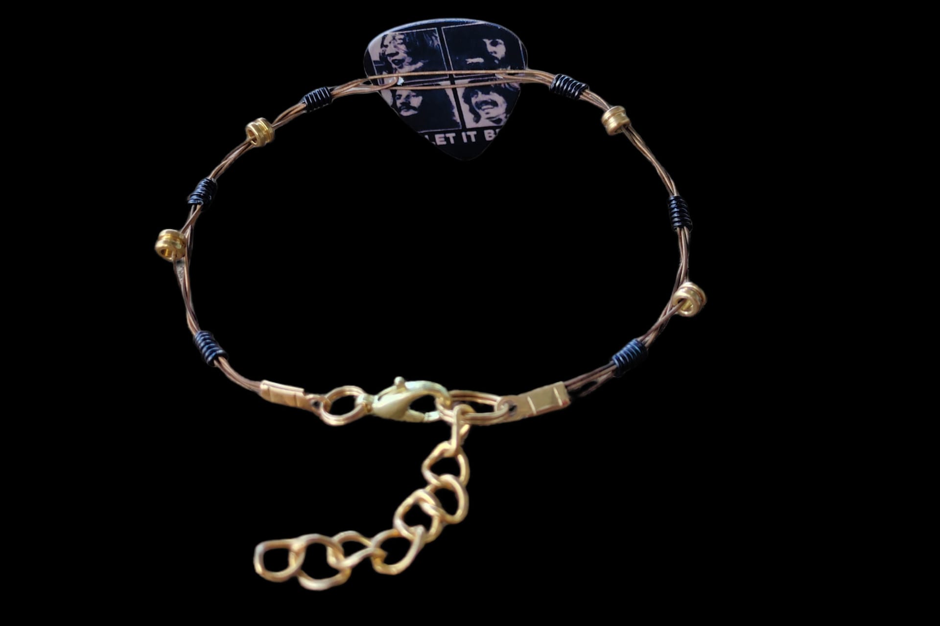 The Beatles "Let it Be" Guitar String Bracelet - Image 4