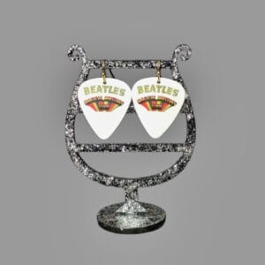 The Beatles Magical Mystery Tour Guitar Pick Earrings