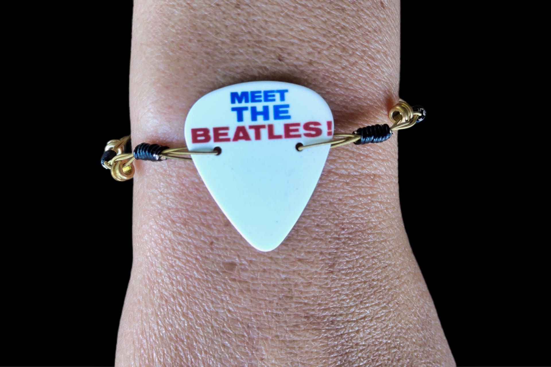 The Beatles "Meet the Beatles" Guitar String Bracelet - Image 8