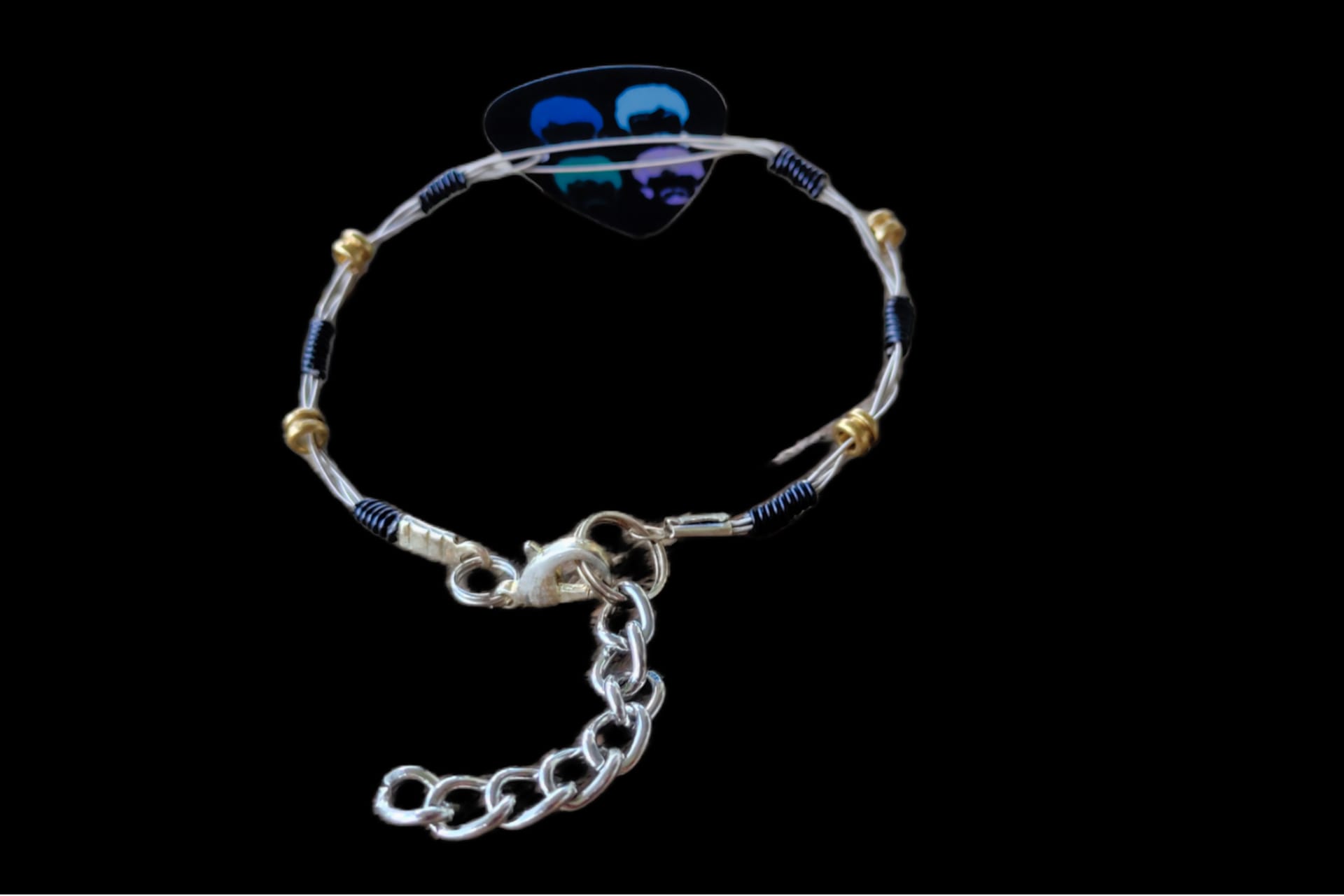 The Beatles Guitar String Bracelet "Silhouette Series" - Image 4