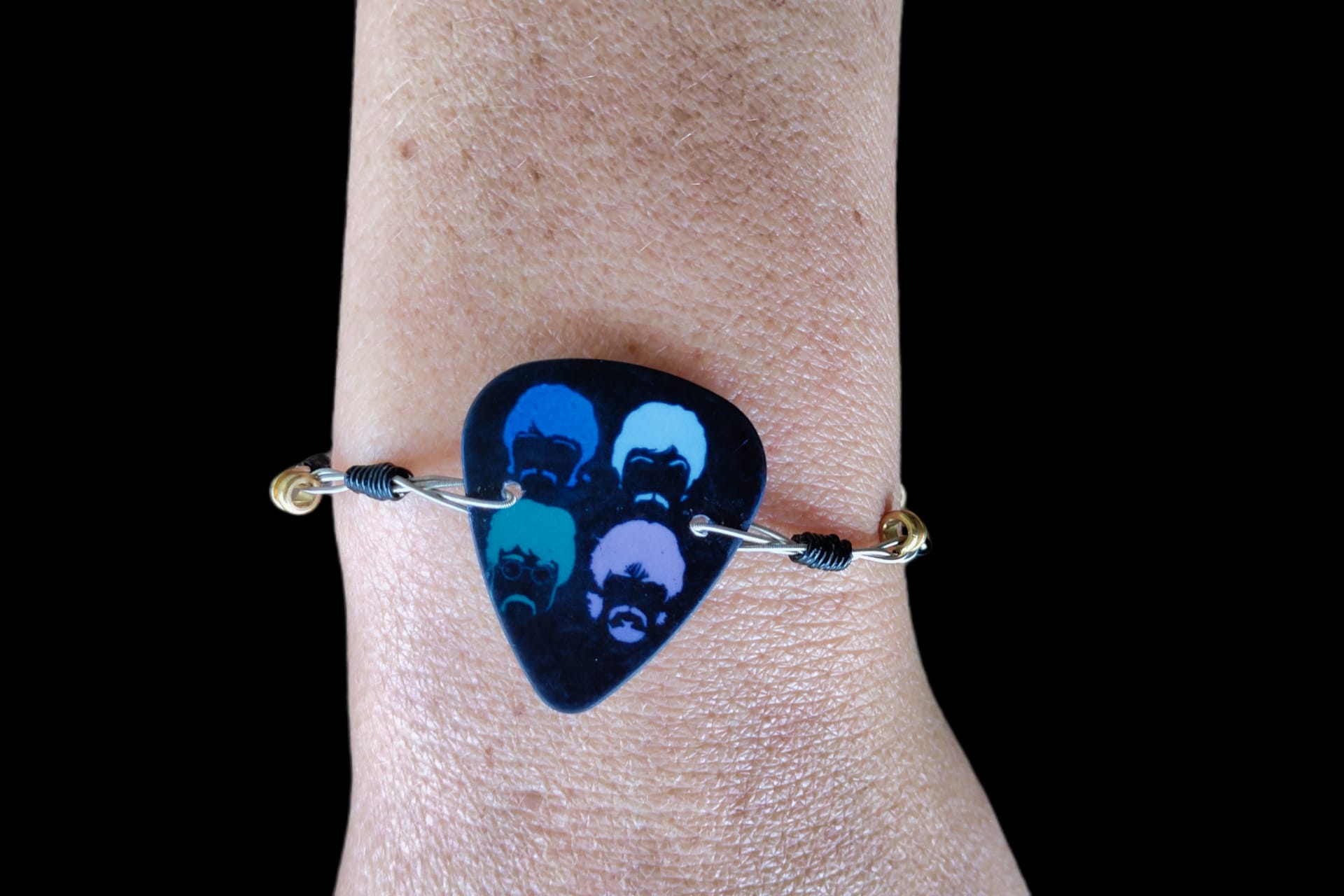 The Beatles Guitar String Bracelet "Silhouette Series" - Image 8
