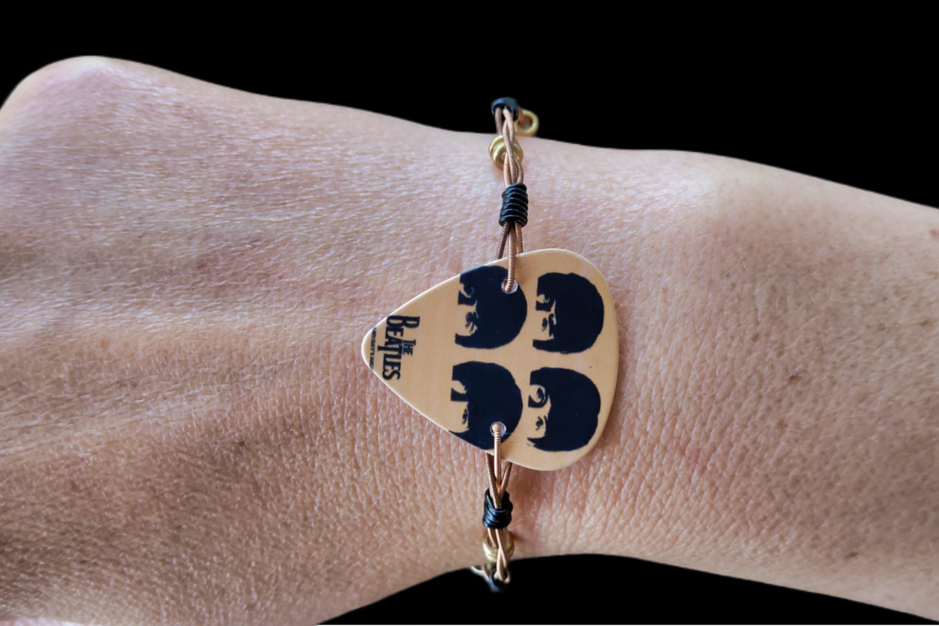 The Beatles Guitar String Bracelet "Silhouette Series" - Image 14