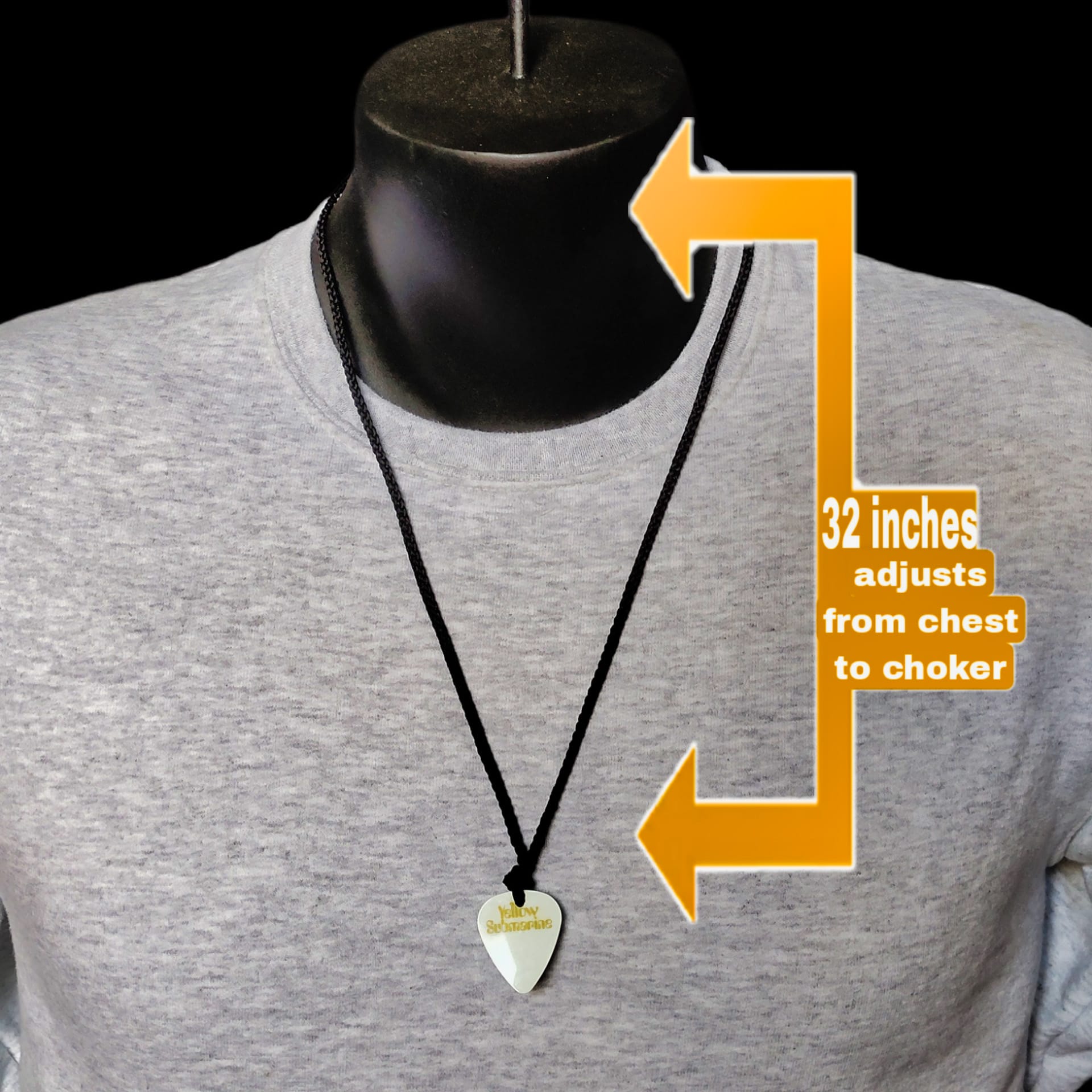 The Beatles Yellow Submarine Guitar Pick Necklace - Image 4