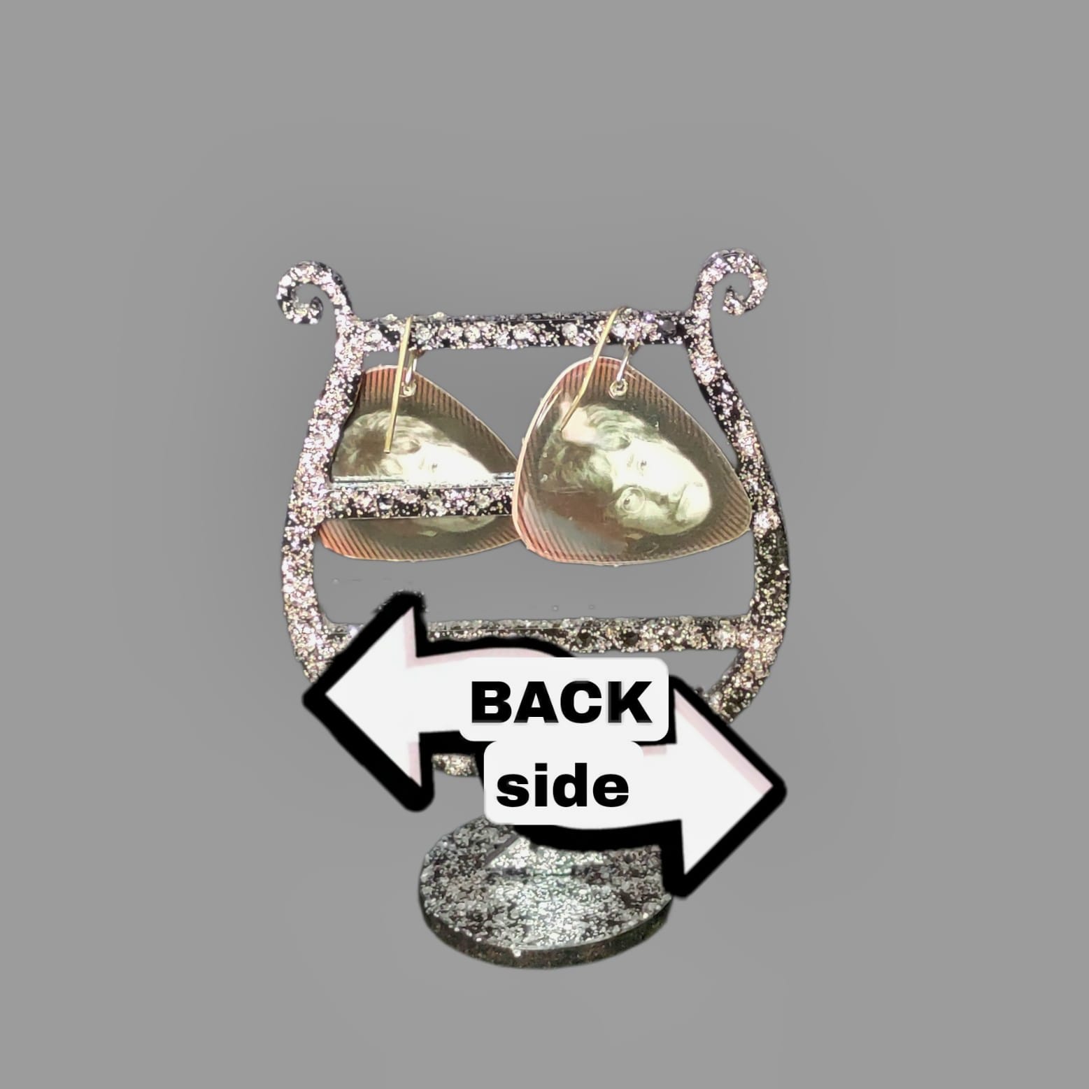 The Beatles Yellow Submarine Guitar Pick Earrings - Image 5