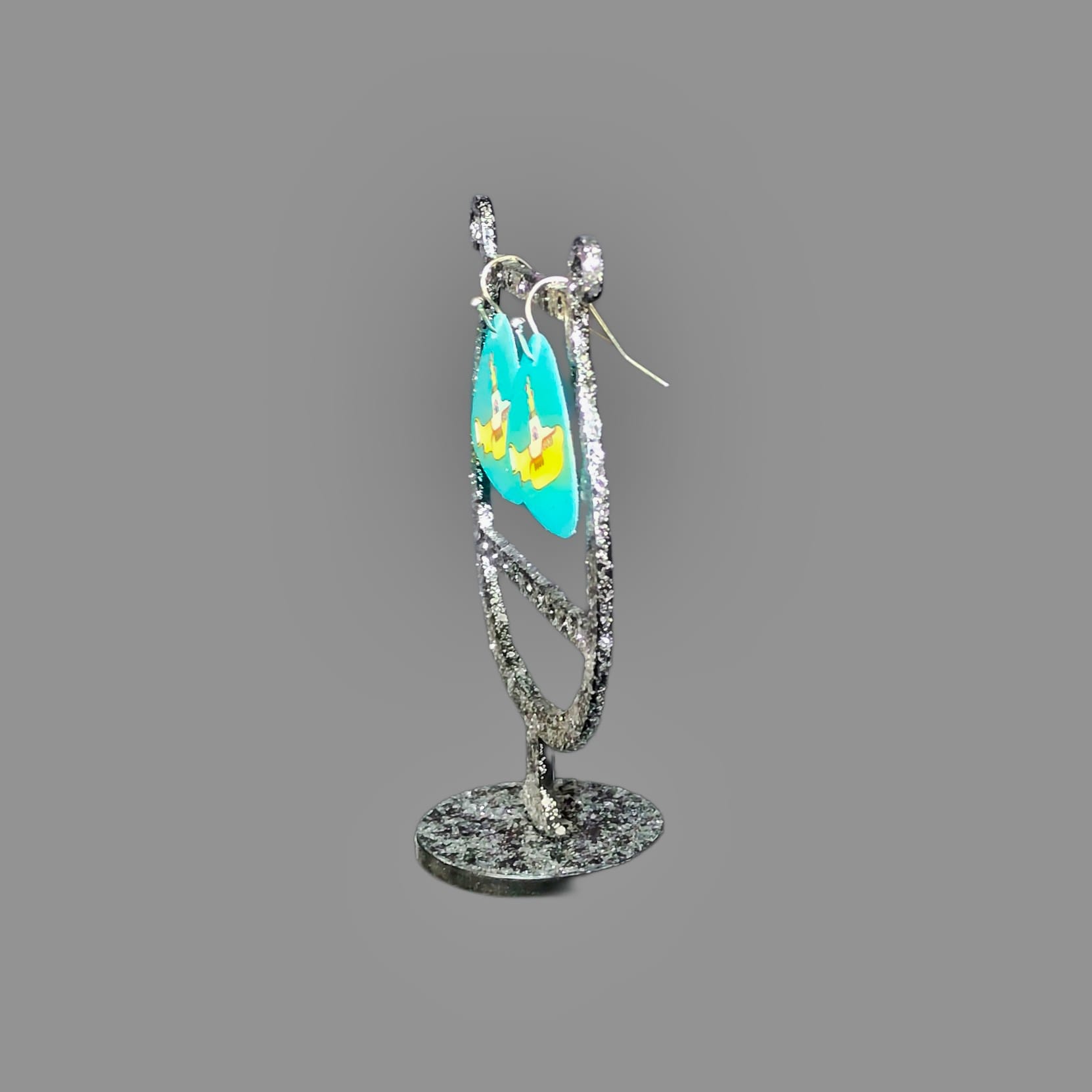 The Beatles Yellow Submarine Guitar Pick Earrings - Image 6