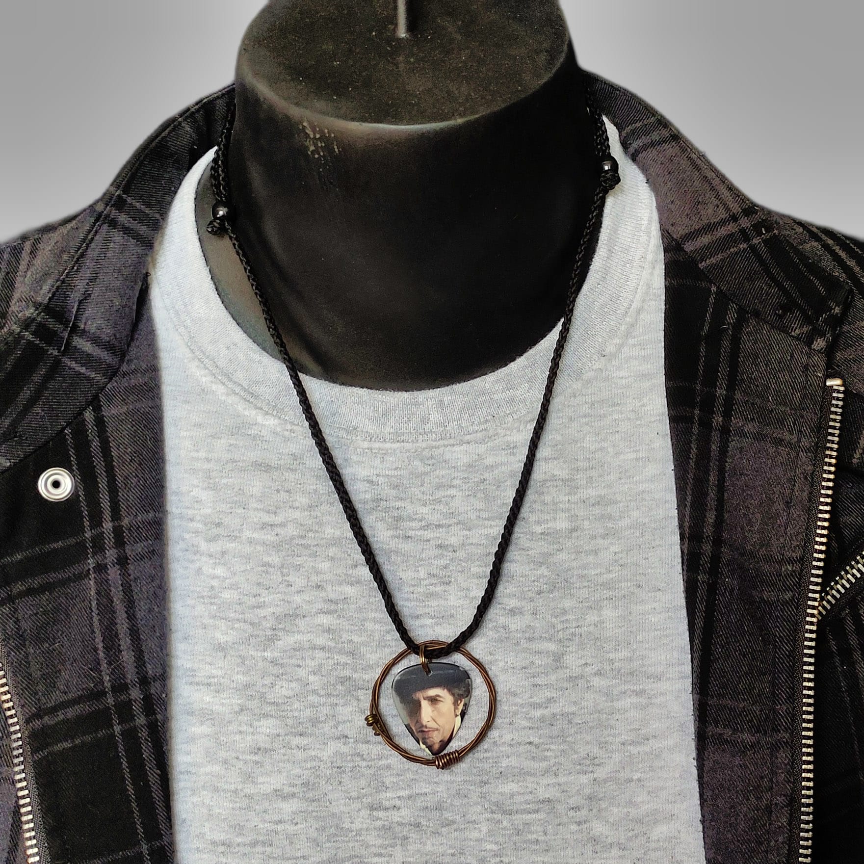 Bob Dylan Guitar String Necklace - Image 4