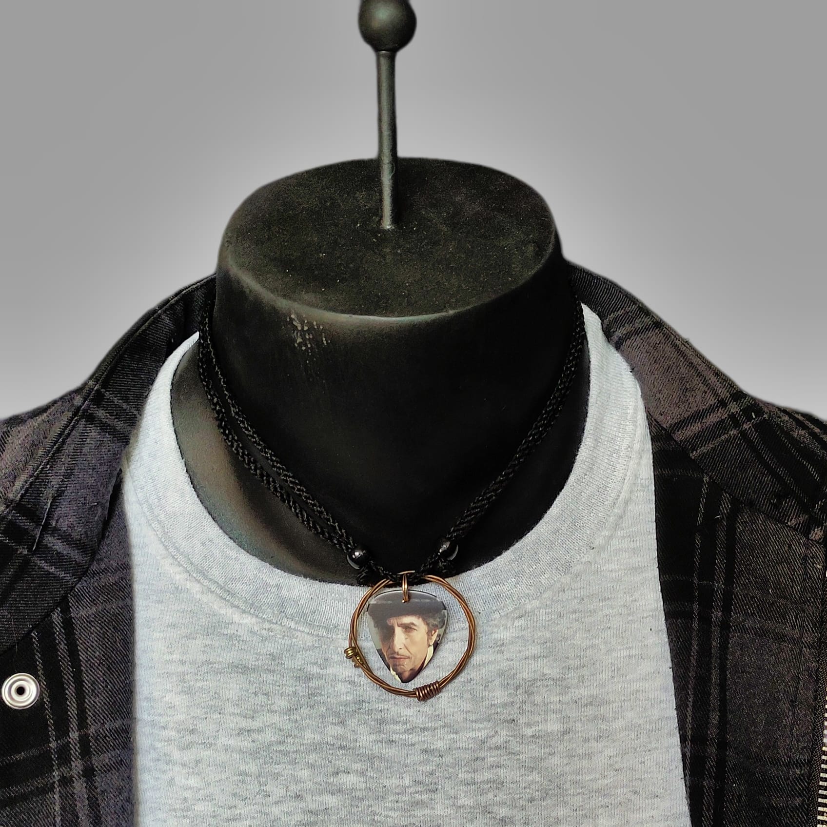 Bob Dylan Guitar String Necklace - Image 5