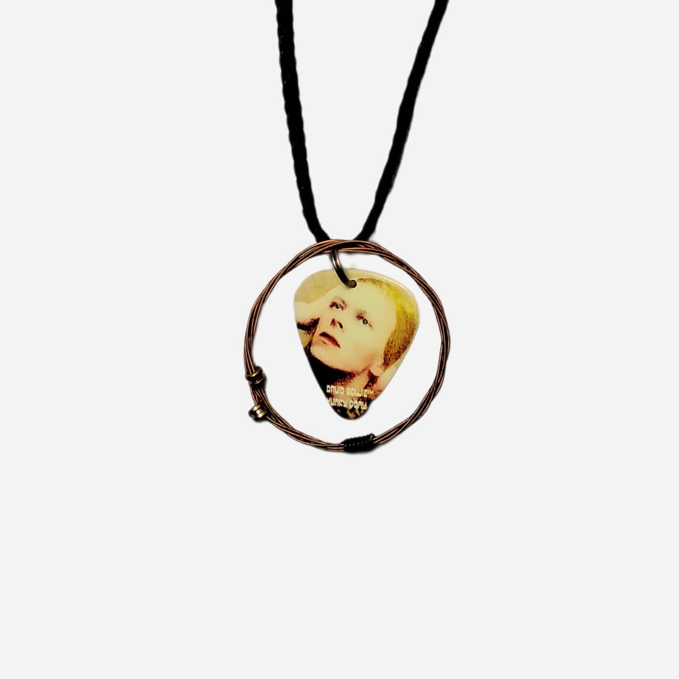 David Bowie "Hunky Dory" Guitar String Necklace - Image 6