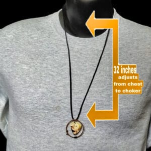 David Bowie "Hunky Dory" Guitar String Necklace - Image 3