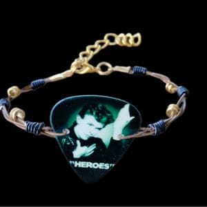 David Bowie "Heroes" Guitar String Bracelet