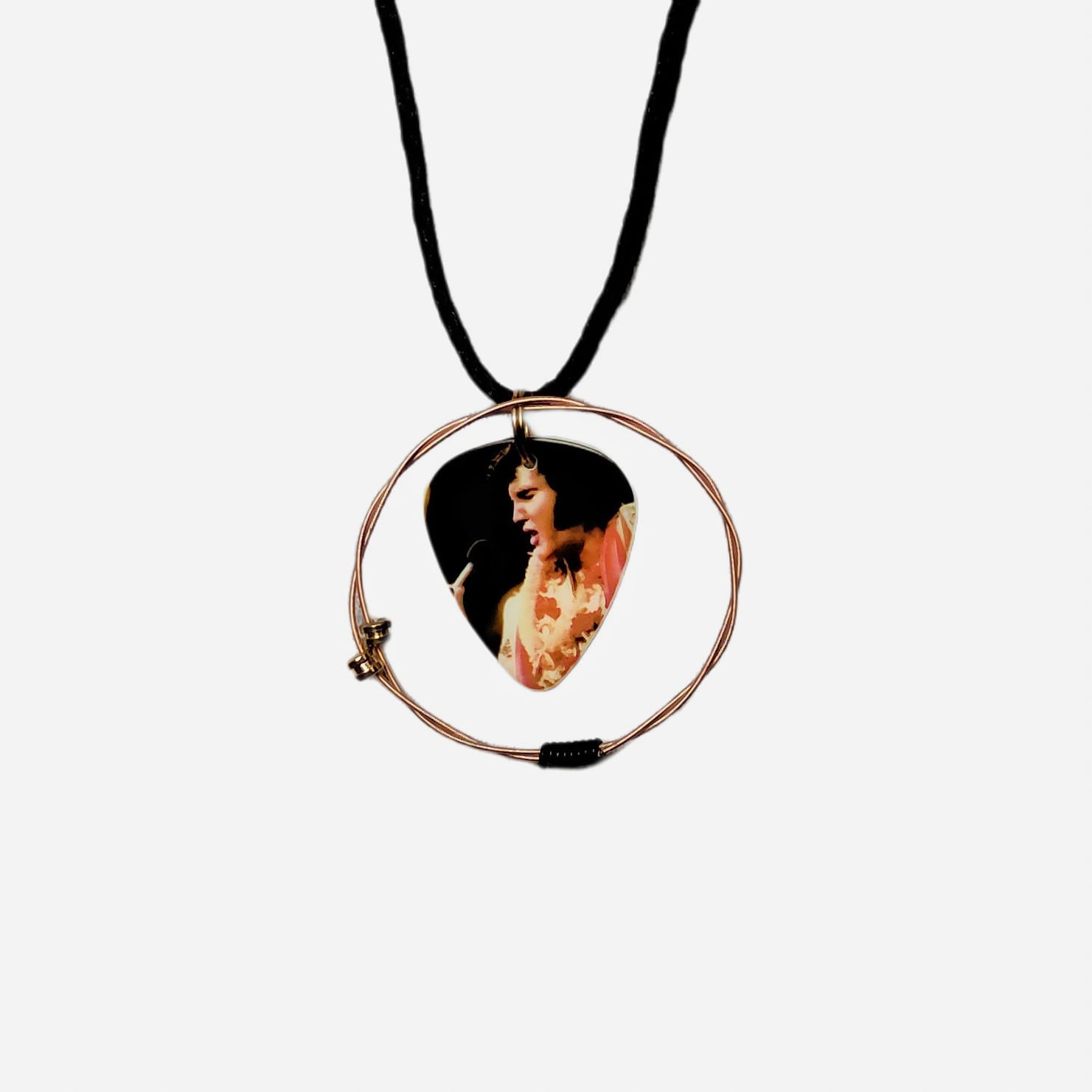 Elvis Presley Guitar String Necklace "King of Rock" - Image 6