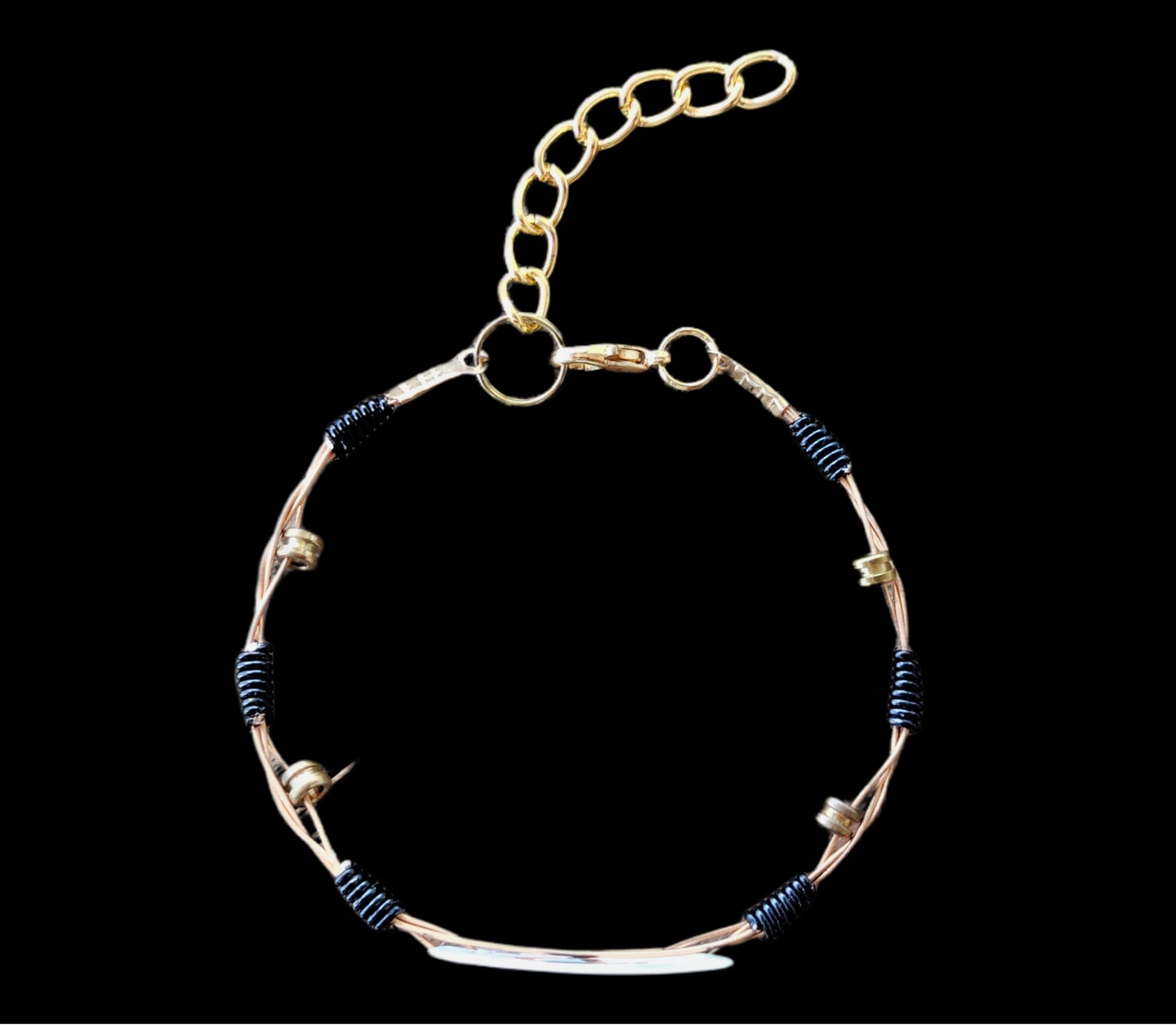 Elvis Presley "Silhouette" Guitar String Bracelet - Image 6