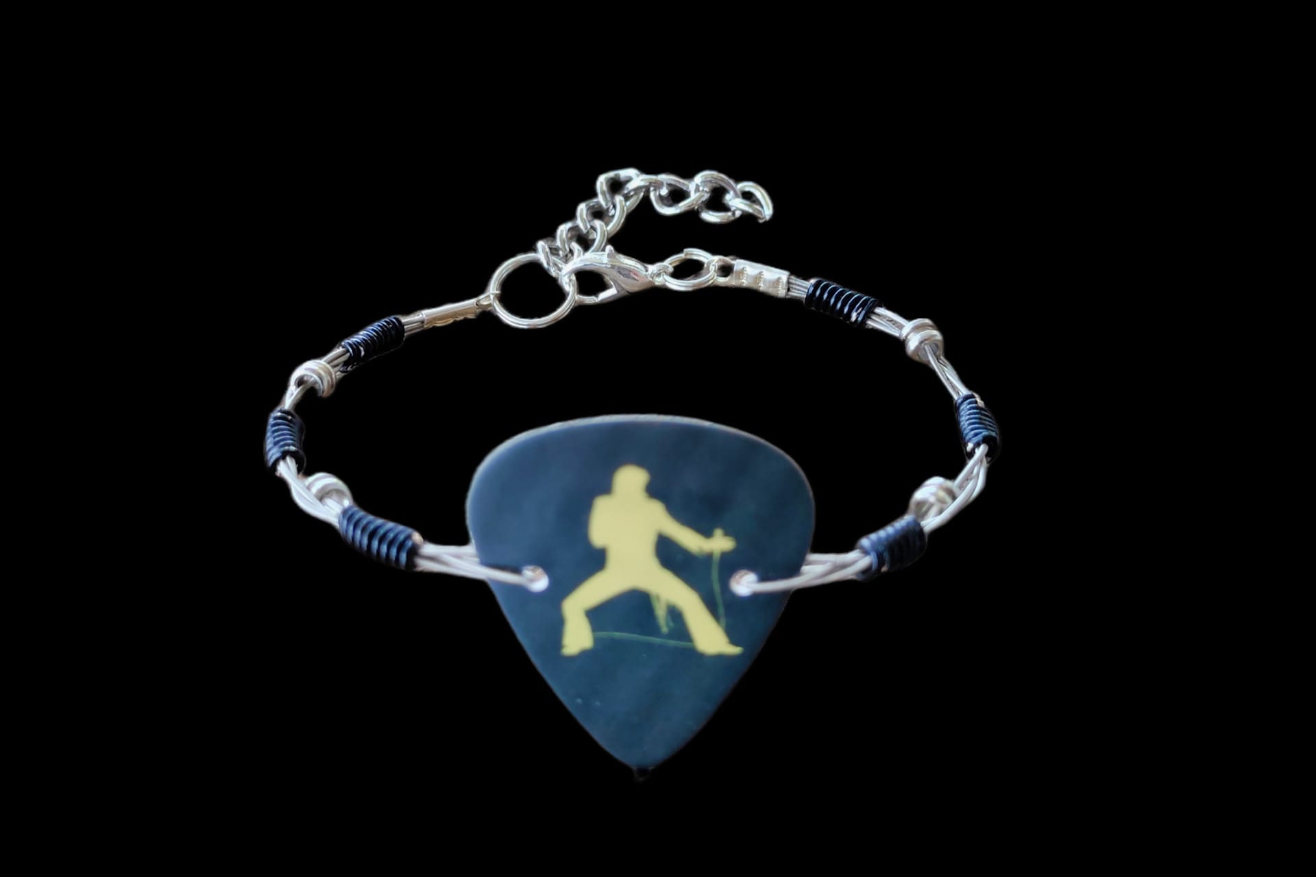 Elvis Presley "Silhouette" Guitar String Bracelet - Image 9