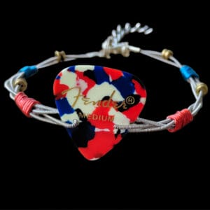 Fender "Confetti" Guitar String Bracelet
