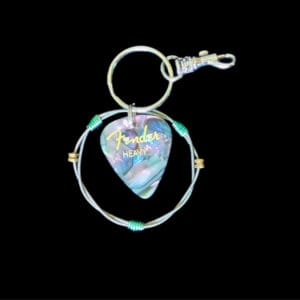 Fender "Marble" Guitar String Keychain