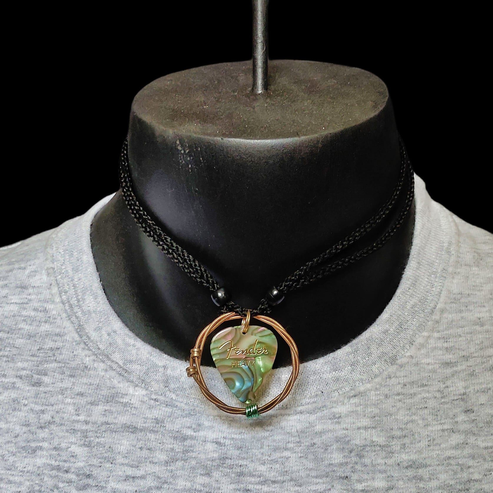 Fender "Marble" Guitar String Necklace - Image 5