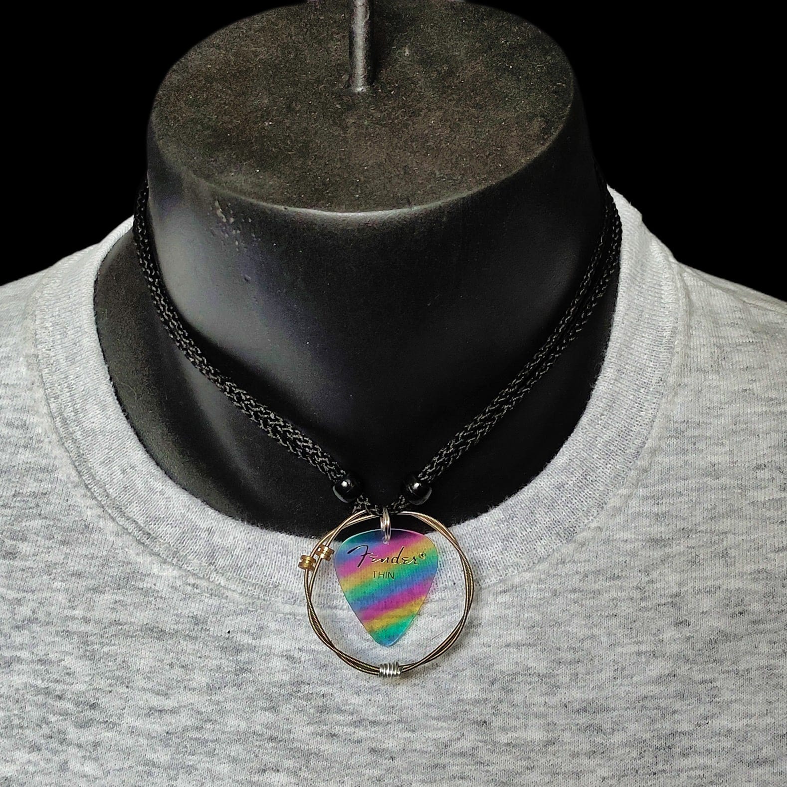 Fender "Rainbow" Guitar String Necklace - Image 5