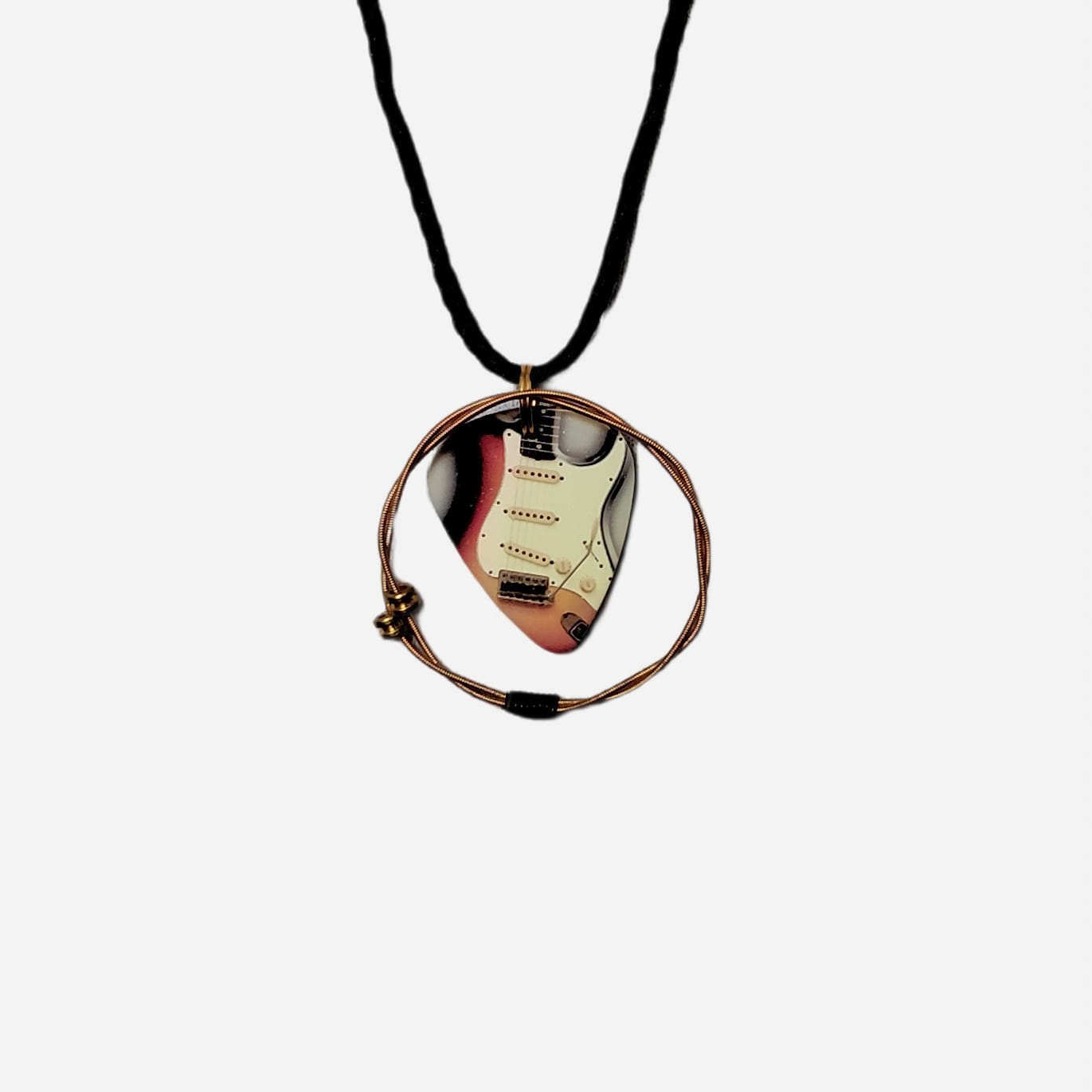 Fender "Stratocaster" Guitar String Necklace - Image 6