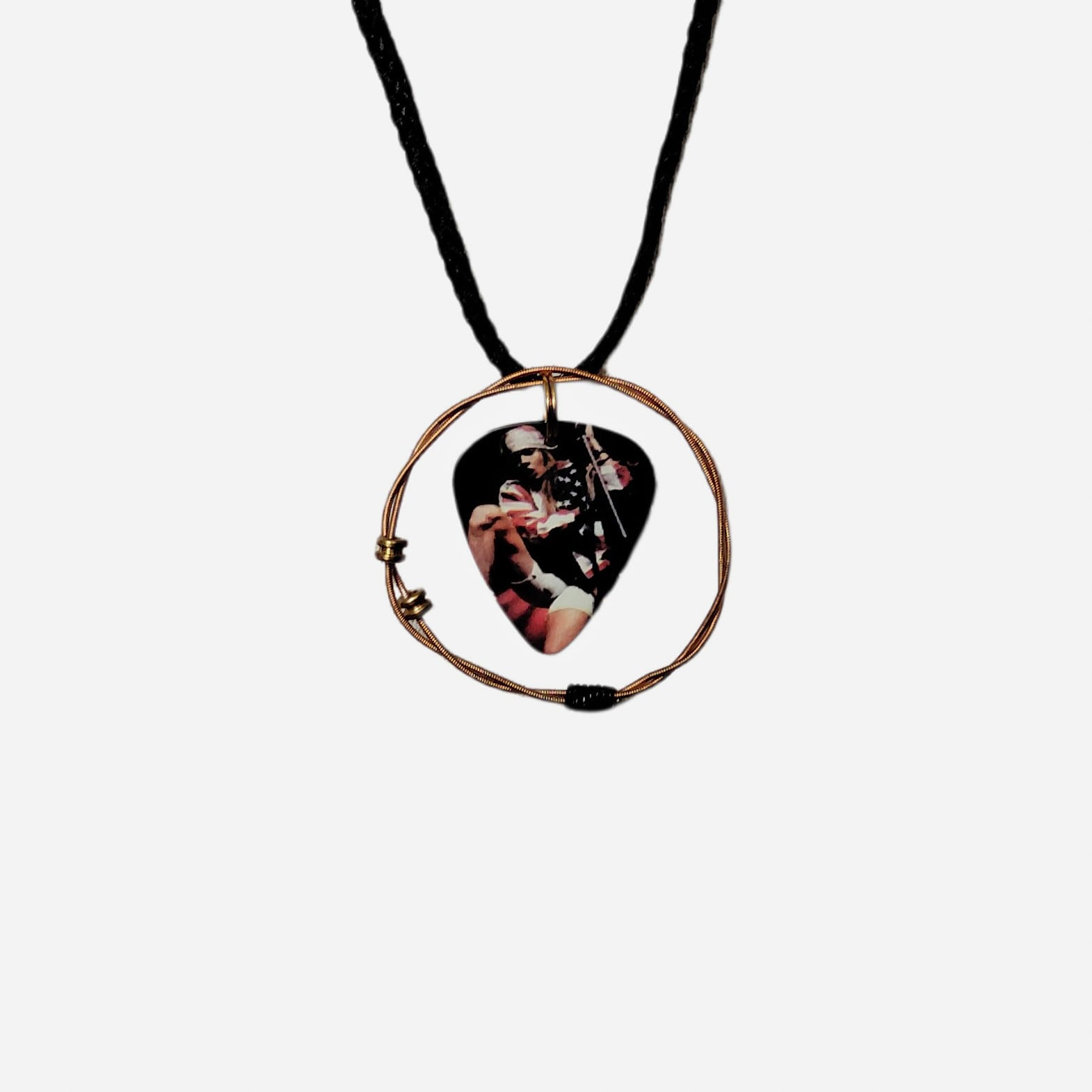 Guns N' Roses Guitar String Necklace with Axl Rose - Image 6