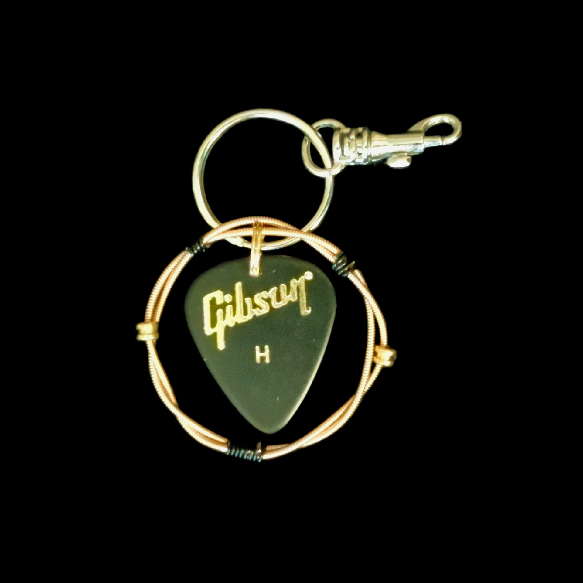 Gibson Guitar String Keychain