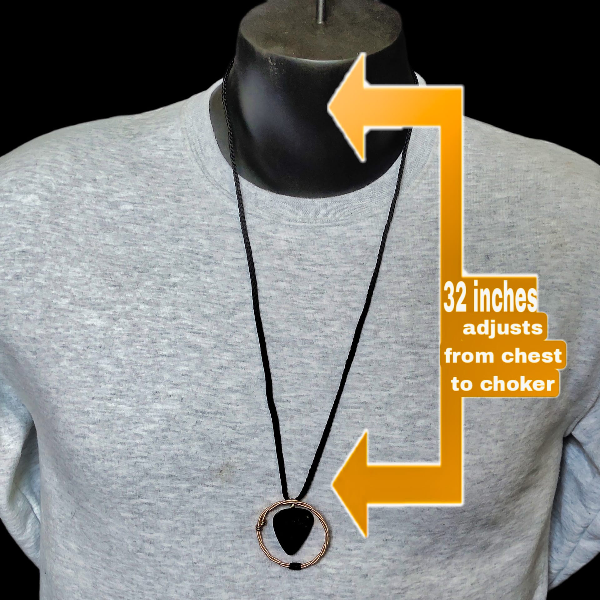 Gibson Guitar String Necklace - Image 3