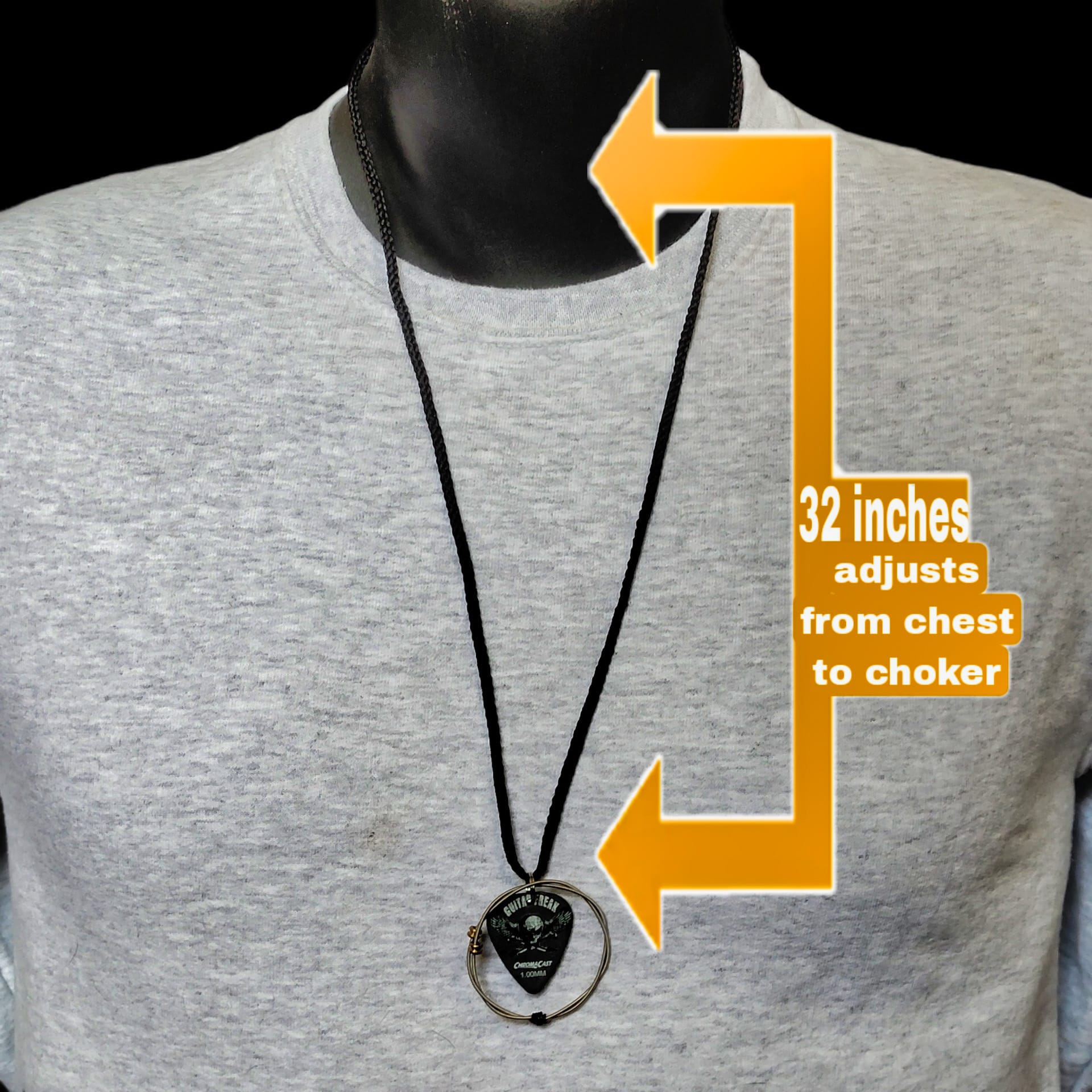 "Guitar Freak" Guitar String Necklaces - Image 3