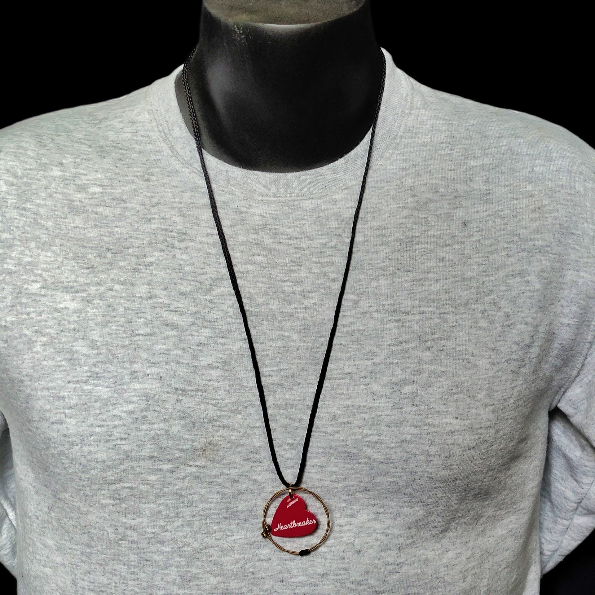 "Heartbreaker" Guitar String Necklace