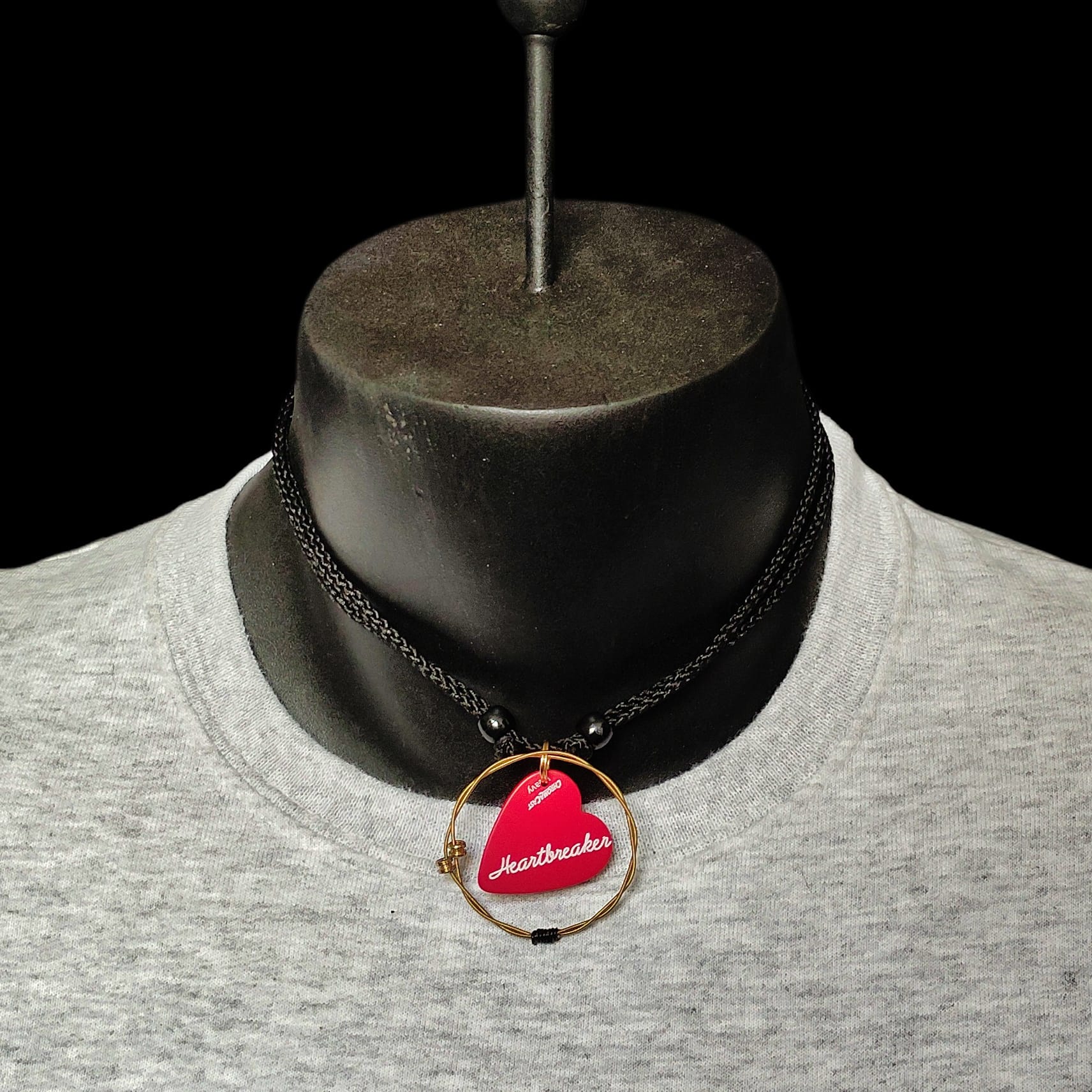 "Heartbreaker" Guitar String Necklace - Image 5