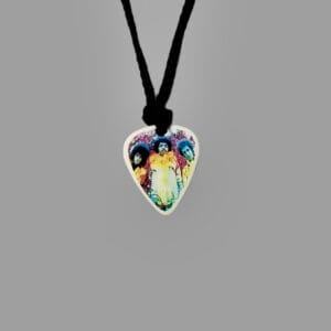 Jimi Hendrix "Are You Experienced" Guitar Pick Necklace - Image 6