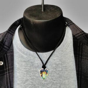Jimi Hendrix "Are You Experienced" Guitar Pick Necklace - Image 4