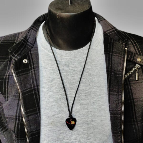 Jimi Hendrix "Band of Gypsys" Guitar Pick Necklace