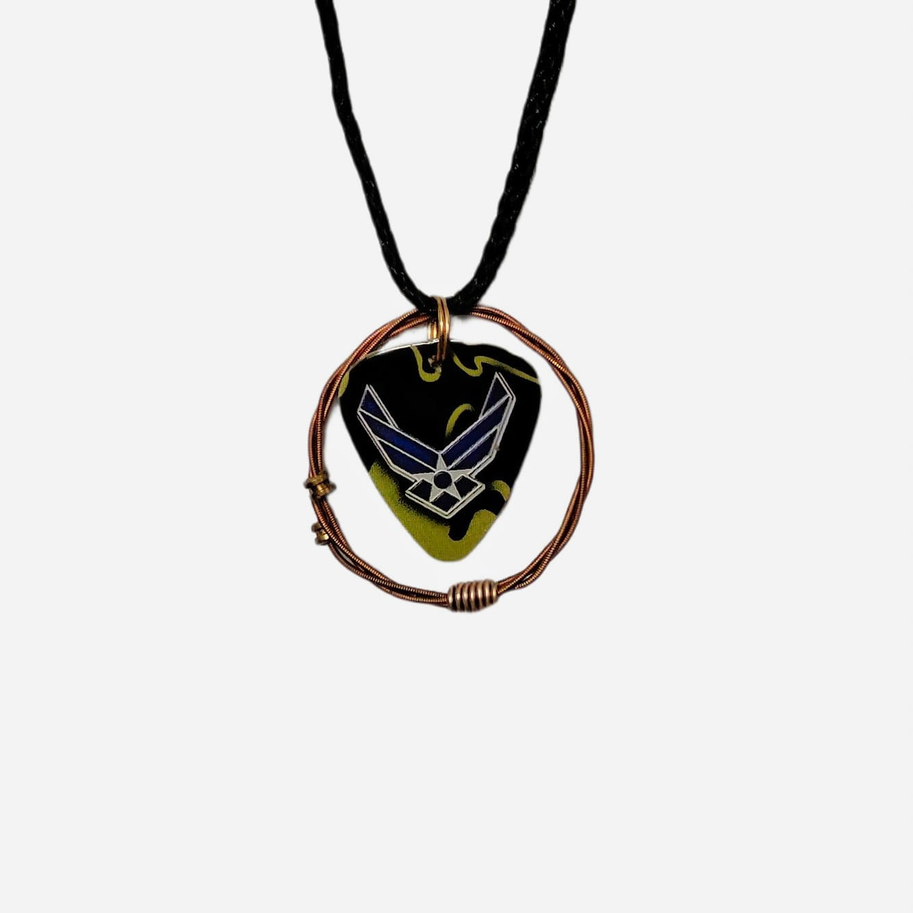 US Air Force Guitar String Necklace - Image 6