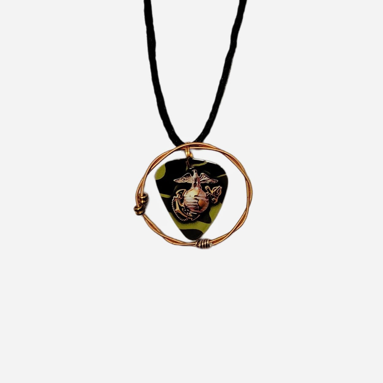 US Marines Guitar String Necklace - Image 6