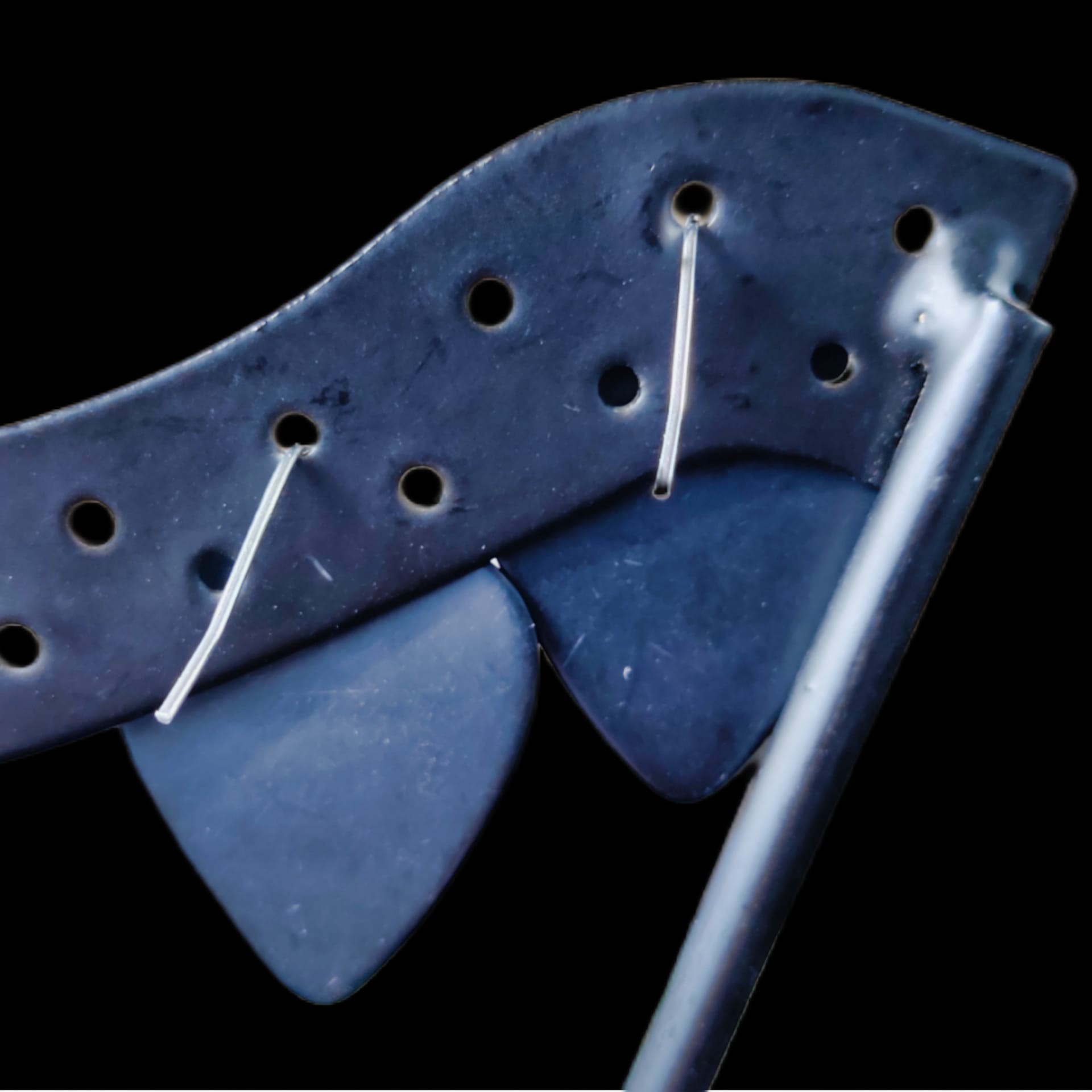 Bad Girl Guitar Pick Earrings - Image 5