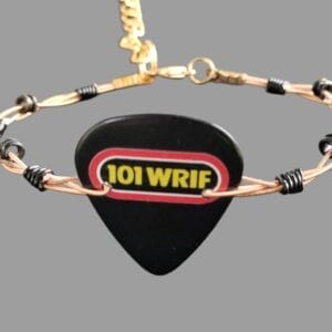 101 The WRIF Recycled Guitar String Bracelet by Restrumed
