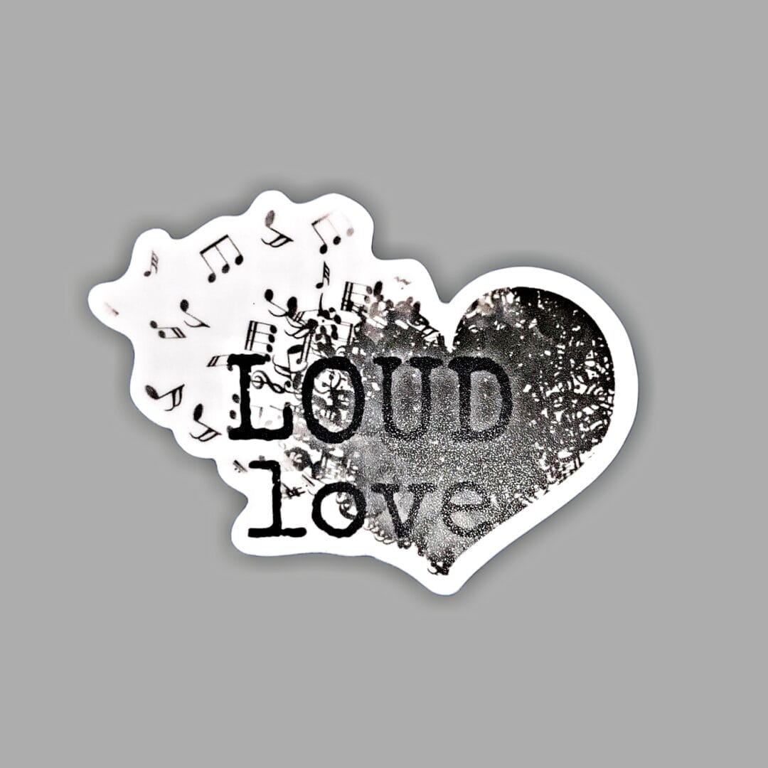 Loud Love Vinyl Sticker Pack - Image 3