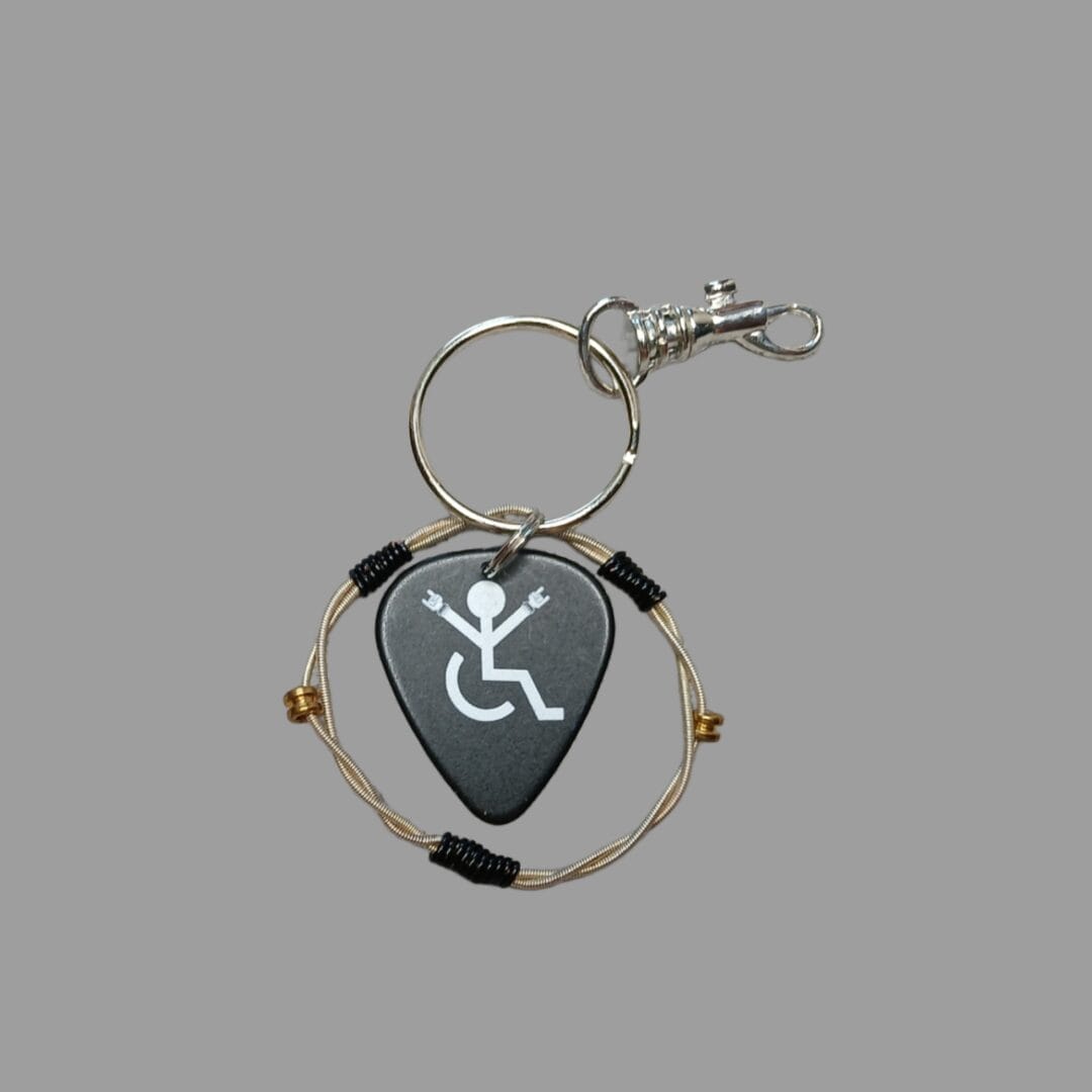 "The Rockin Chair" Guitar String Keychain by Restrumed - Image 2