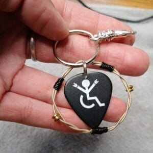 "The Rockin Chair" Guitar String Keychain by Restrumed