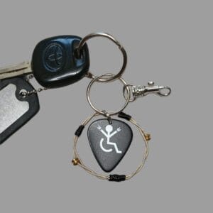 "The Rockin Chair" Guitar String Keychain by Restrumed - Image 4