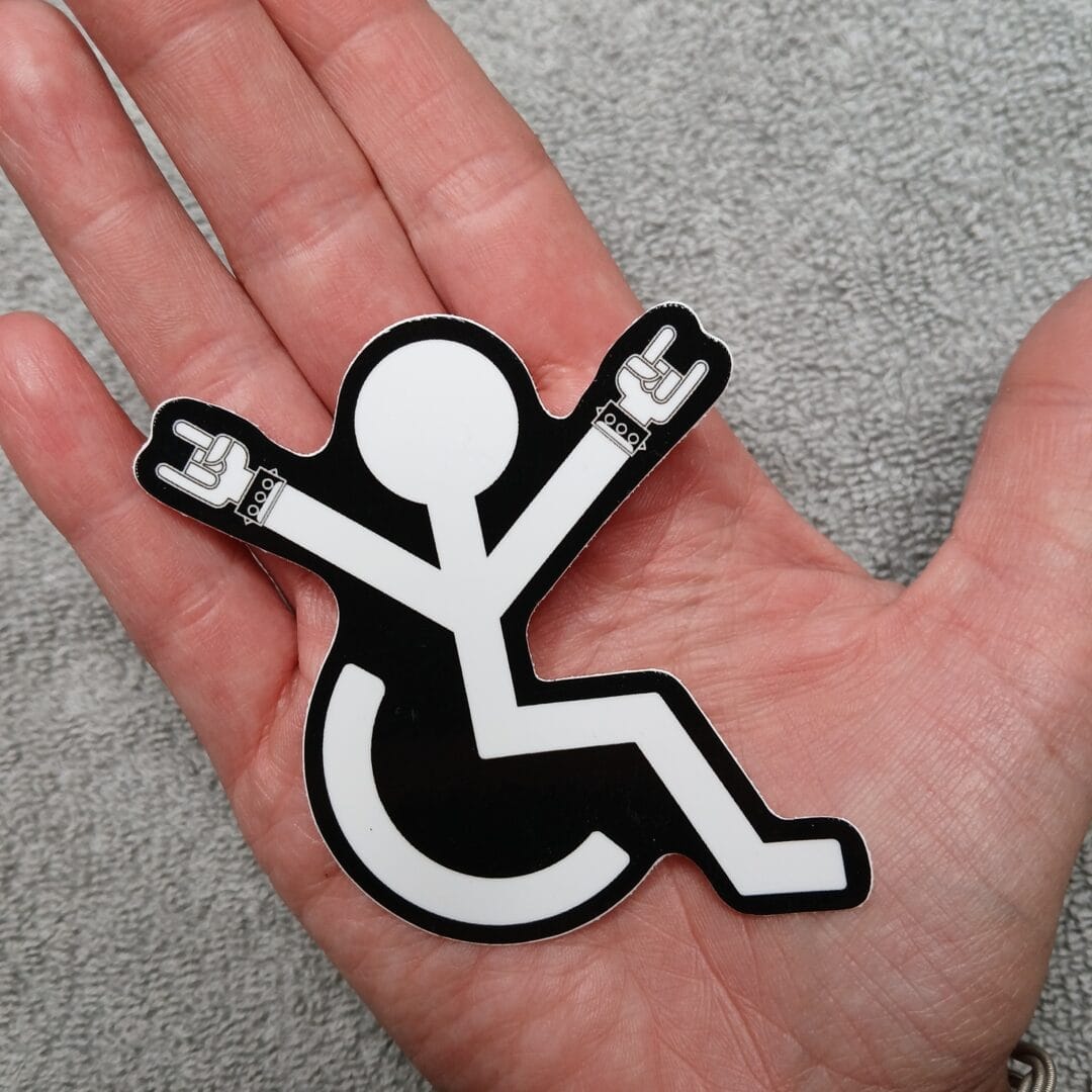 "The Rockin Chair" Vinyl Sticker 3 inch - Image 4